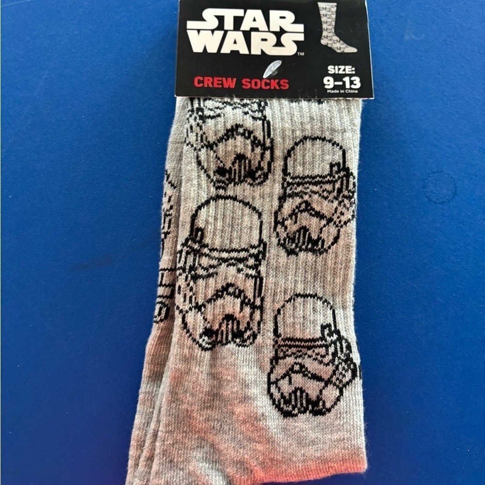 Star Wars Crew Socks 9-13